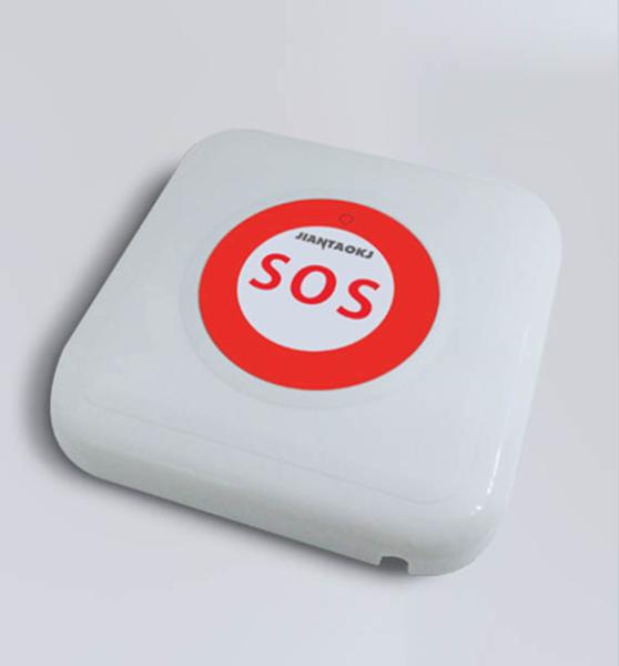 Novo sistema de chamadas de pacientes com fio de tecnologia um botão de chamada de chave SOS usado para serviços médicos