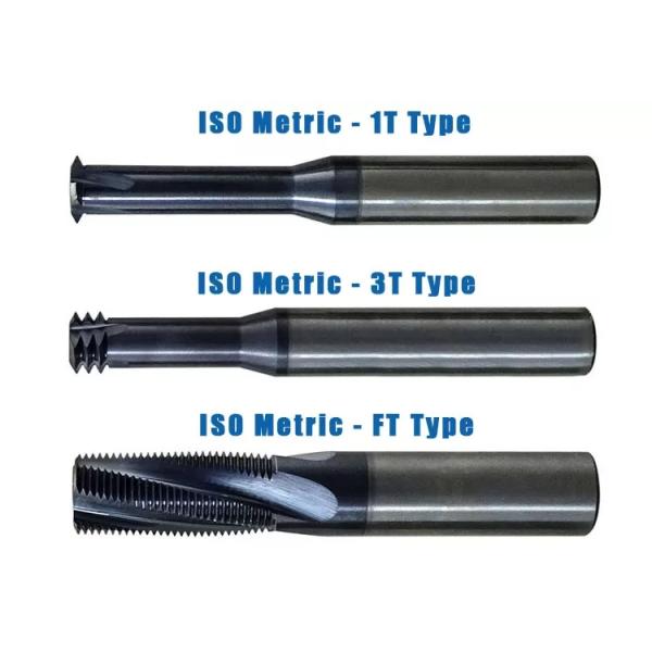 Vertical Carbide Undercutting End Mills Thread CNC Milling