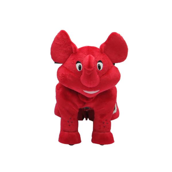 amusement park toys plush animal electric toy car