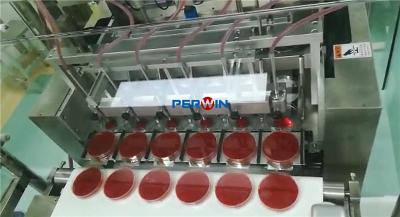 Efficient Petri Dish Filling Machine 7.5kw Power Consumption Fill 1000-6000dishes/hour