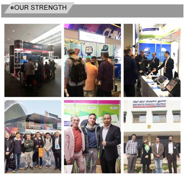 Intel Corei3/J1900 Quad Core POS Cash Register с 13,3/15,6' дисплеем и 2-м дисплеем