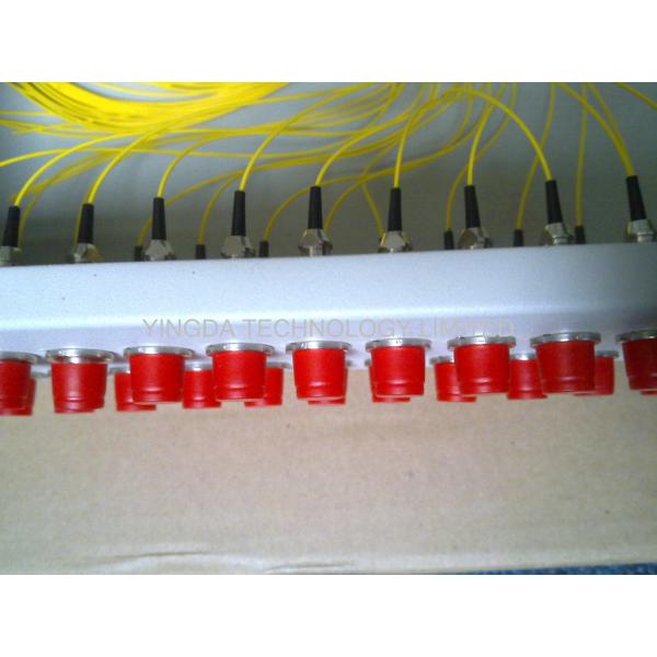 ST металла FC пульта временных соединительных кабелей шкафа 2U, пульт временных соединительных кабелей оптического волокна 48 портов 19