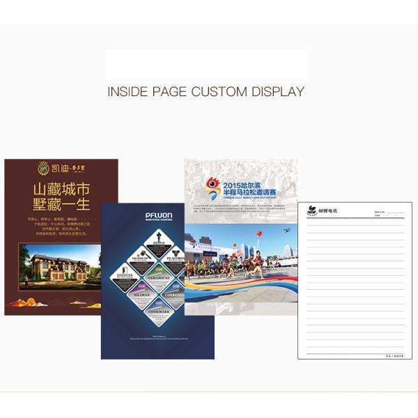 Офисные и школьные канцелярские принадлежности Размер А5 Внутренняя страница Кожа на заказ Цветные печатные тетради