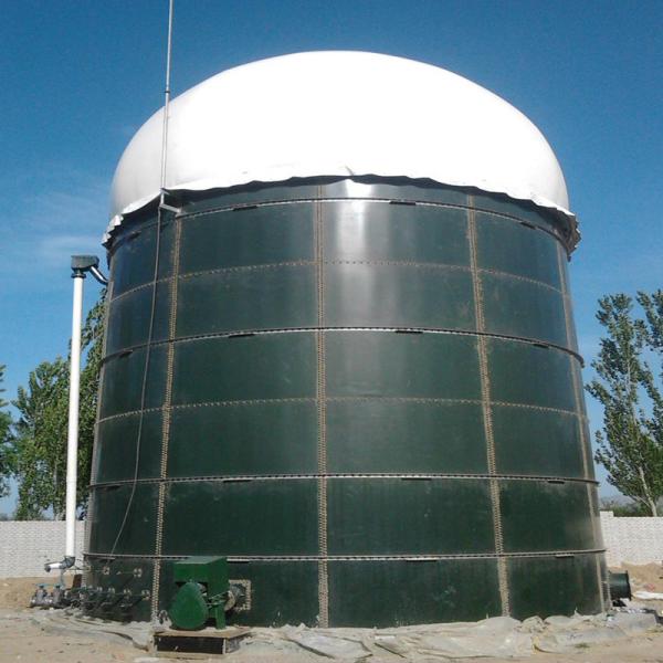 Equipamento anaeróbico do reator da eficiência elevada no projeto da planta do biogás