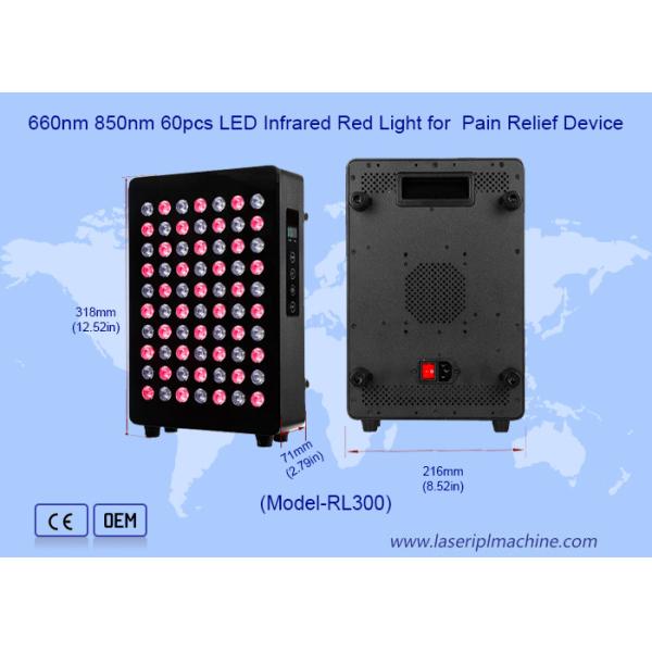 Режим пульса 300 шт. светодиодный инфракрасный светильник для всего тела, панель для светотерапии красным светом для лица