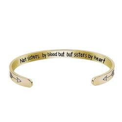 Endless Inlay Wrist Bangle Bracelet C open Highpolished 20g Weight 60mm