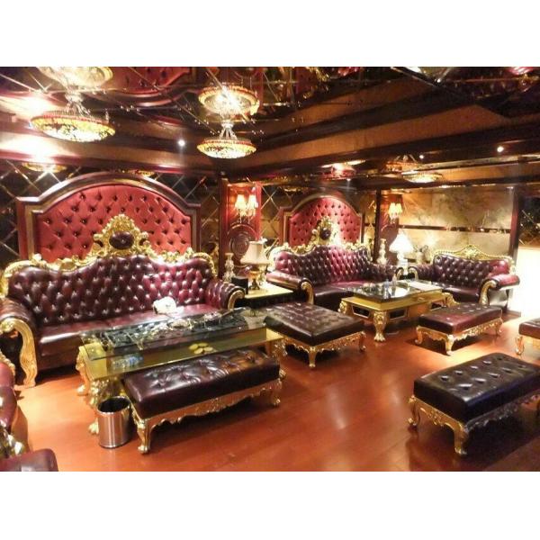 Corner Office Living Room L Shaped Sofa Sectional KTV Hotel French Style Couch