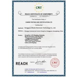 Dongguan Bibuke Electronic Technology Co., Ltd. Certificaciones