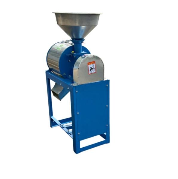 Rust Resistant Flour Mill Machine 150kg/H Electric Corn Grinder Machine
