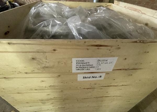 2.65mm Hot Dipped Galvanized Bale Ties Wire 4.27m Double Loop