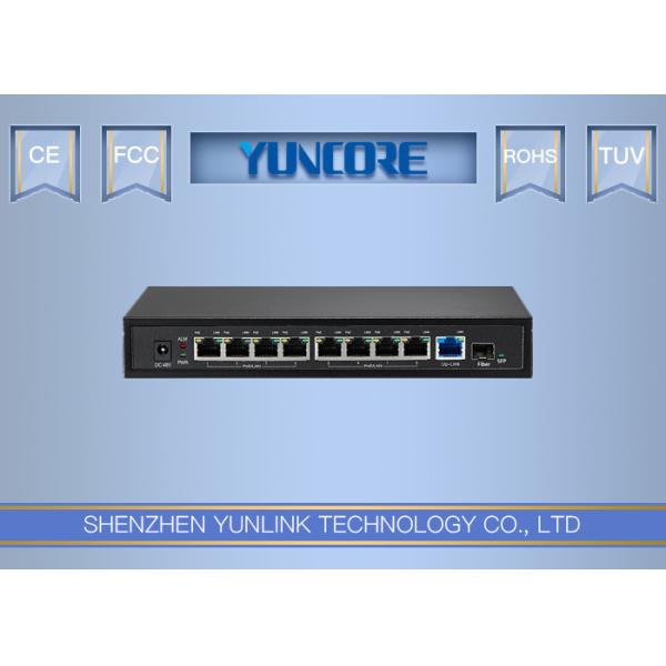 8-Port Gigabit Un-Management PoE Switch 802.3at 48V Standard With +1*Gigabit Up
