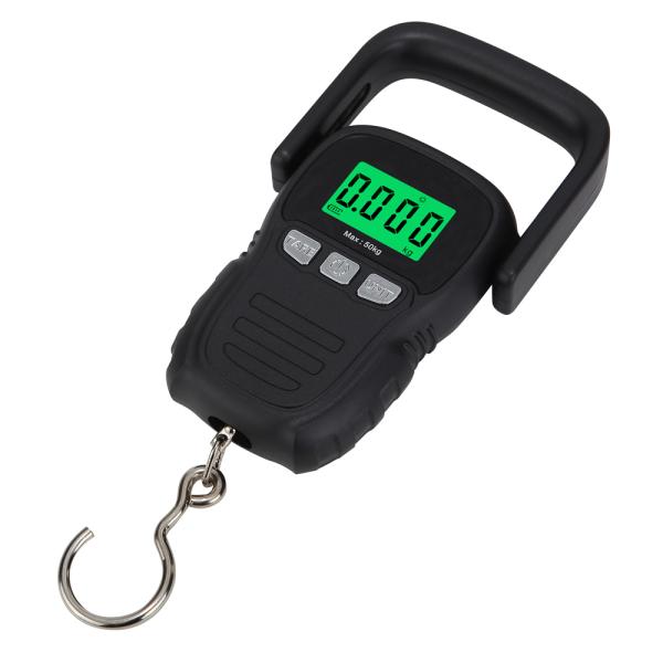 Travel-Friendly 50kg WeiHeng WH-A29 Camry Digital Luggage Scale with Tape Measure and Battery