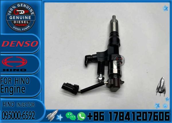 Inyector de combustible Assy 095000-6592 Inyector de bomba de aceite de combustible 23670-E0010 para Denso 095000-5273 095000-5280 095000-5283