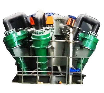 Dewatering Hydrocyclone Sand Separator Metal Bio Sewage Treatment