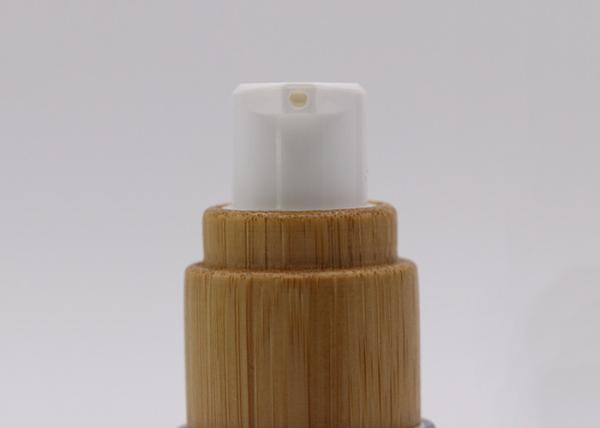15ml 30ml Wooden Airless Packaging Serum Bottle