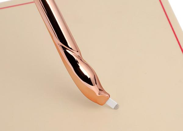 Champagne Disposable Microblading Pen For Eyebrow Tattoo