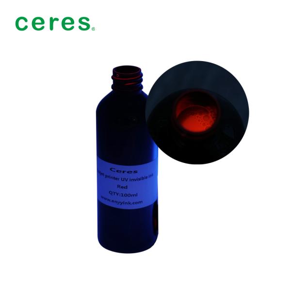UV Invisible Ink for Inkjet Printers - Blue & Red Security Ink