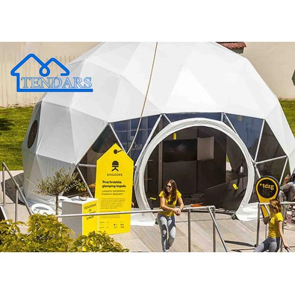 Ультрафиолетоустойчивая торговая купольная палатка для ресторана