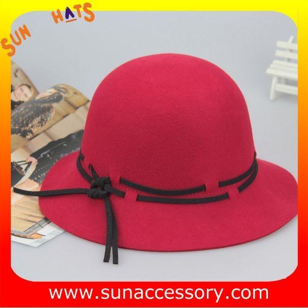 6090819 Sun Accessory customized  winner  fashion  wool felt  clothe hats, women hats and caps wholesaling