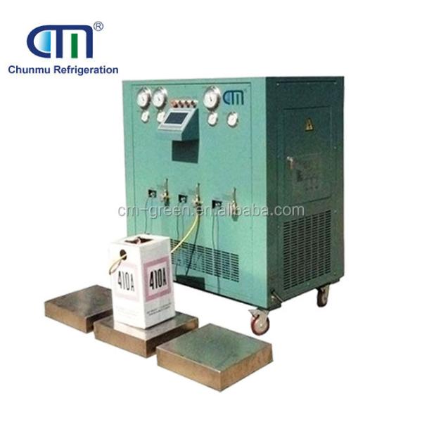 R410A Máquina de estação de abastecimento de gás refrigerante de climatização CM20