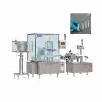 Étiquetage de capsulage de remplisseur de tube à essai de PLC de GMP 4000BPH