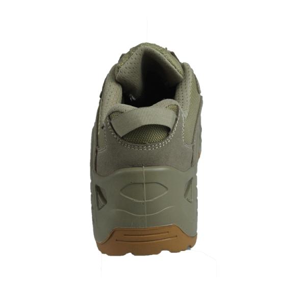 Round Toe Style Army Boots for Men and Women 36-47 Sizes Suede Cow Leather Oxford Fabric Upper