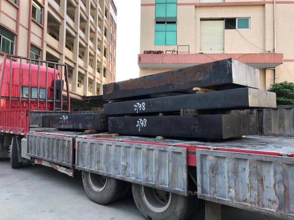 1.2311 310mm Thickness Hardness 28-35HRC Forged Plastic Mold Steel Block