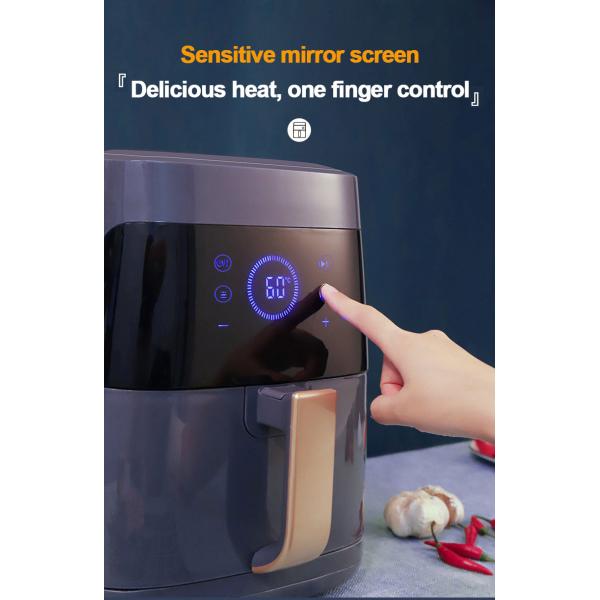 Electric 4.5L Smart Air Fryers 1400W 80 To 200 Degree