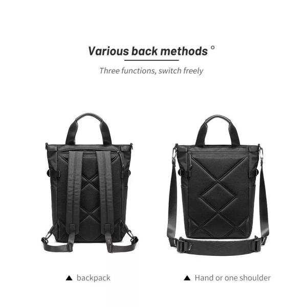 ISO9001 Modern Mens Backpack Interior Slot Pocket 16L Travel Hand Bag 1.1kg