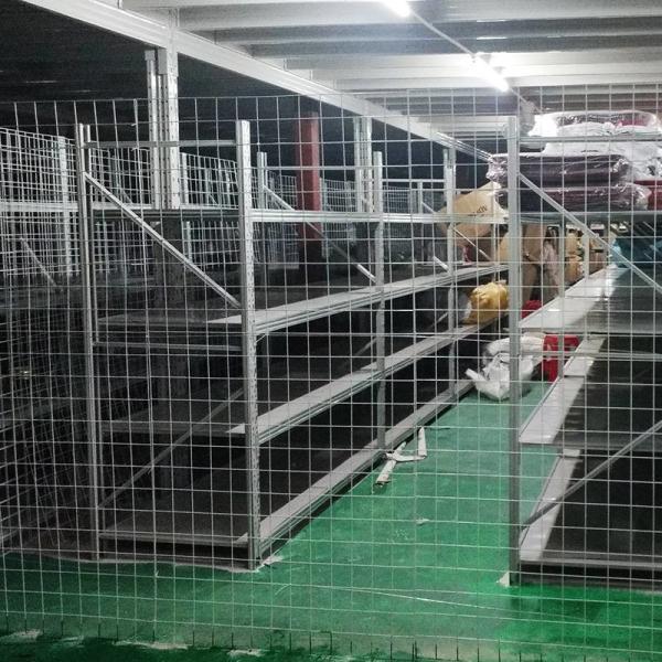 0.1T Light Duty Shelving Warehouse Q235B White Long Span Shelving