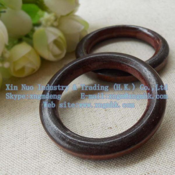 Wooden buckle, wood rings, wood rings, purses wood buckle