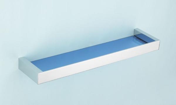 Glass shelf 89110,540mm-Square &Brass,toughened&frosted glass&Chrome color &Bathroom Accessory&fitting&Sanitary Hardware