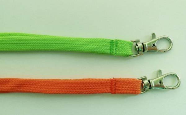 OEM Custom Polyester Lanyards For Promotion Gifts , Silk Screen Printed