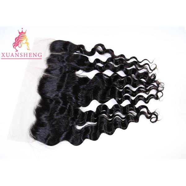 Loose Wave Lace Front Closures For Weaving , Lace Frontal Virgin Hair
