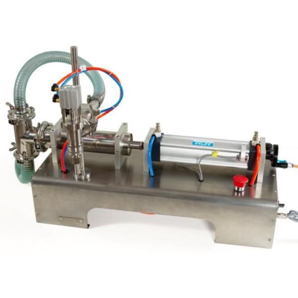 Single Head Pneumatic Semi-automatic Filling Machine Horizontal Liquid Filling Machine Piston Filling Machine