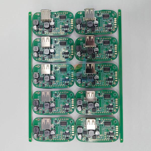 Green Turn Key Pcb Assembly Thru Hole Multilayer PCB Fabrication