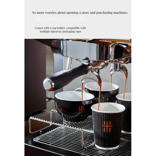 Commercial Espresso Coffee Machine with Direct Drinking Function Accessories With All