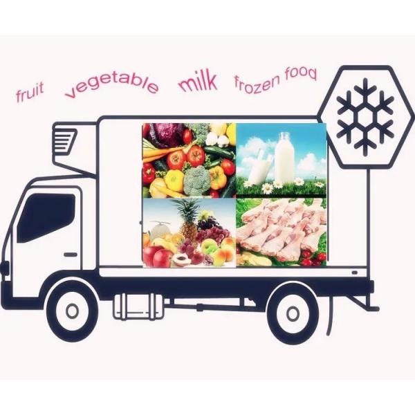 JAC Frozen Food Truck 10 Ton Refrigerated Truck For Frozen Food Transport
