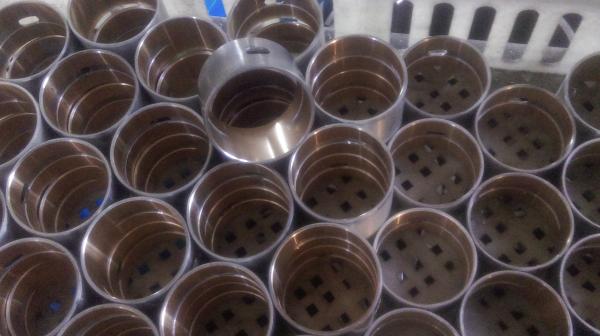 Bimetal Camshaft Bushes Zinc Plated Low Friction Heavy Load