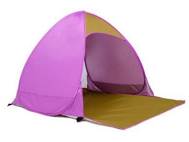 2 barracas de acampamento imediatas coloridas da pessoa fáceis levar para a caminhada de viagem