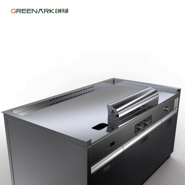 Outdoor Teppanyaki Grill Table 8000W 380V Weather-Resistant