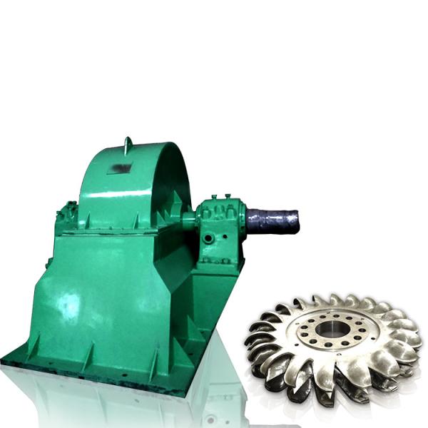 5T-50T gerador de turbina Pelton personalizado com arrefecimento de óleo de ar e excitação do tiristor