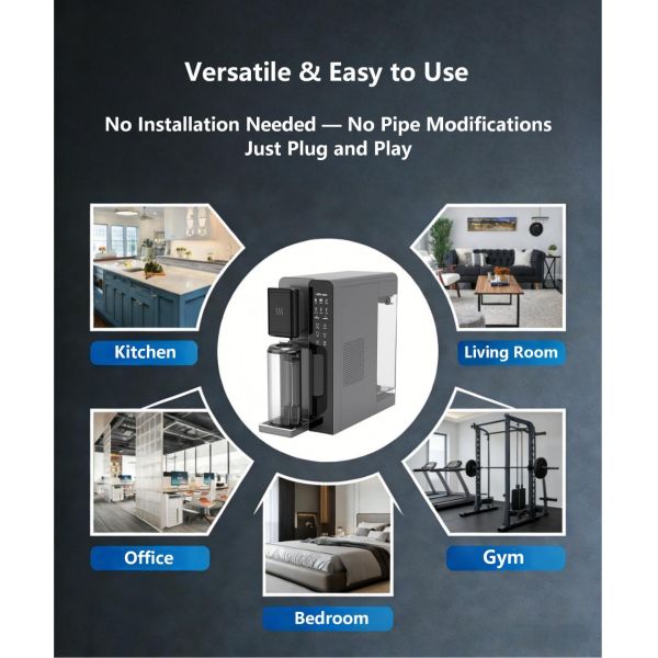 Dual Channel Desktop RO Water Purifier Tankless