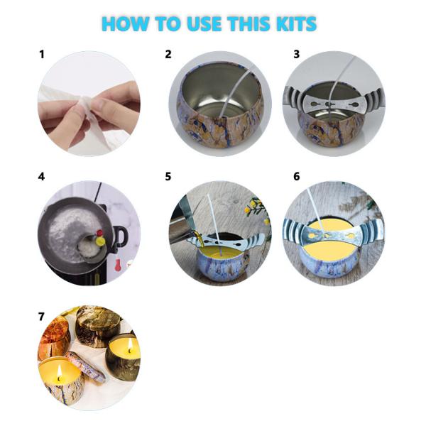 Large Scented Soy Candles Full Beginners Set Popular Luxury Set