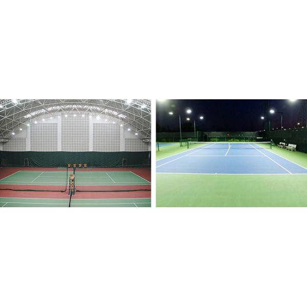 Energy Saving Outdoor Led Tennis Court Lighting 100 Watt ROHS Approved