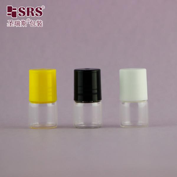 BLP-1ML No Leakage Perfume Sample Roll On Glass container bottle for Chic Storage