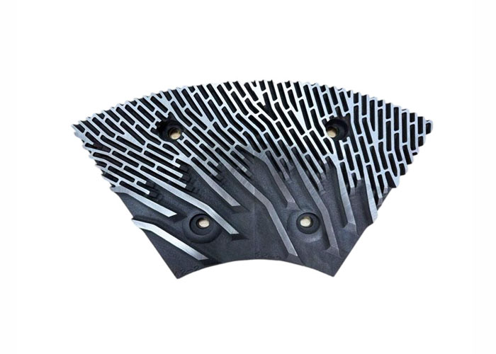 30mm Thickness Refiner Segments with Hardness 63HRC For MDF/HDF Refiner Defibrator