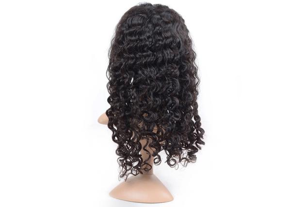 Real Mink Brazilian Human Hair Curly Lace Front Wigs Long Life Time For Black Women