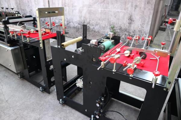 Two Times Forming Center Sealing Bag/Pouch Making Machine