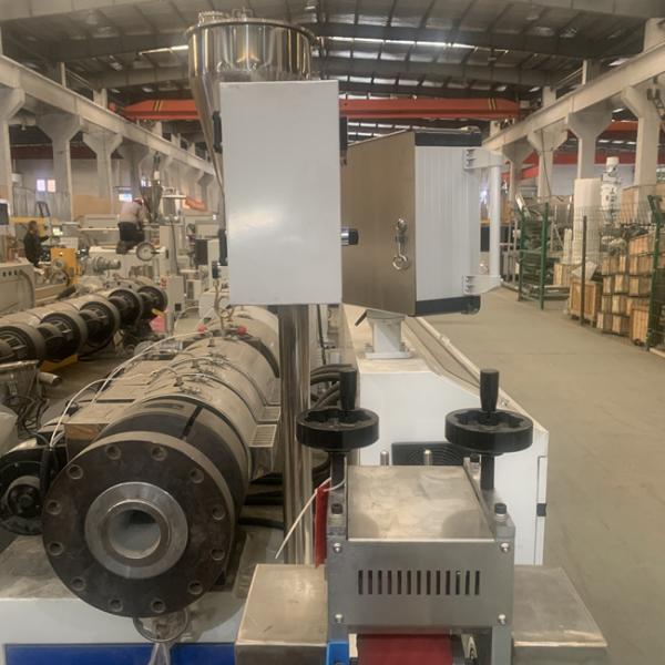 Коническая двойная машина трубы штрангпресса винта 45RPM пластиковая